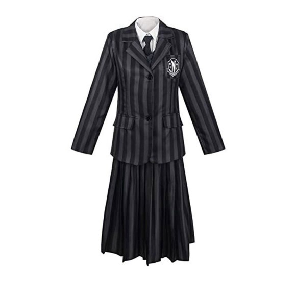 Wednesday Addams Nevermore Academy Uniform Adult Women’s Halloween Costume XXL - Picture 1 of 6